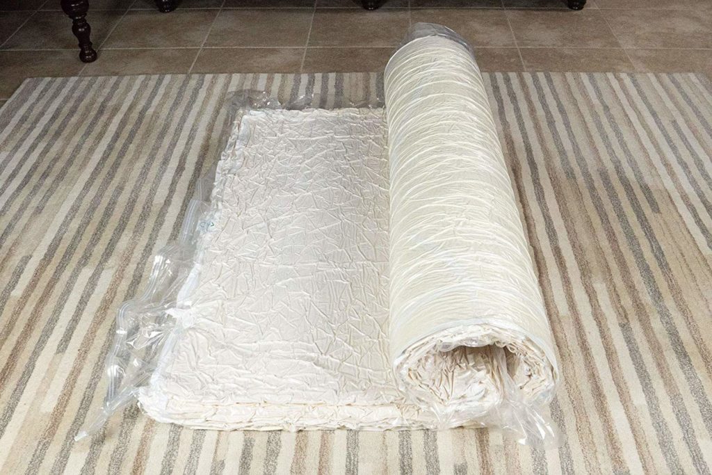 foam mattress in a bag