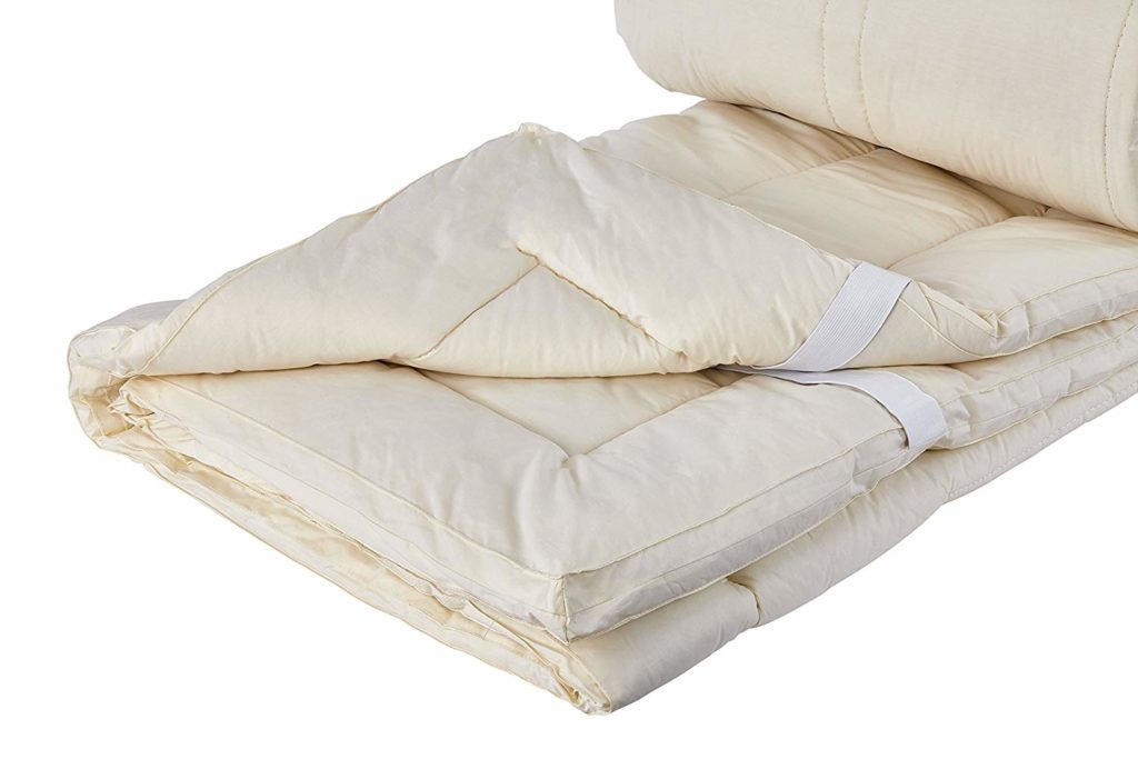 sleep and beyond washable wool mattress pad