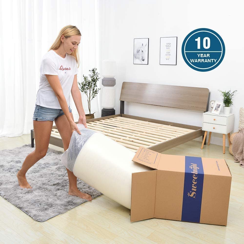 mattress in a box size