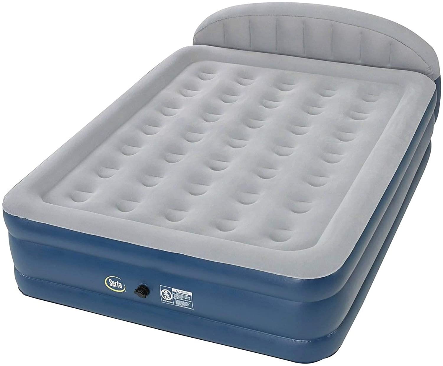 serta inflatable mattress with headboard