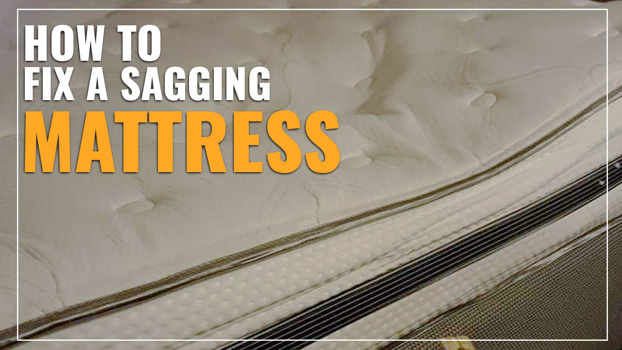 can a sagging mattress be fixed