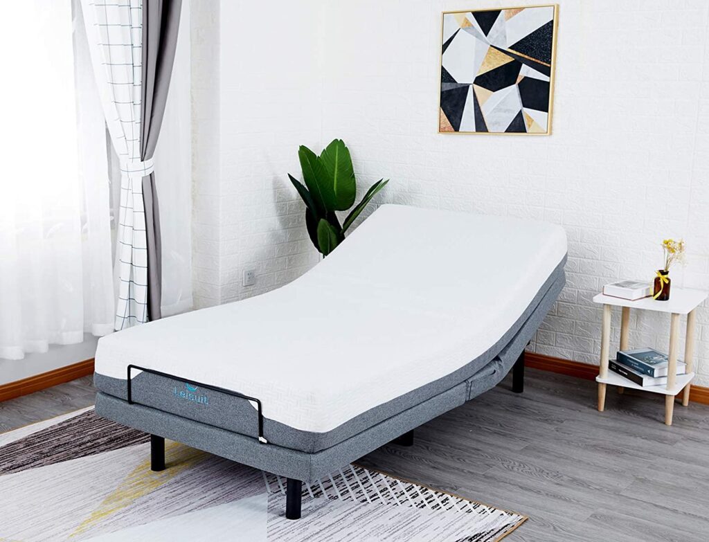 Leisuit Uphostered Twin xl Adjustable Bed Base