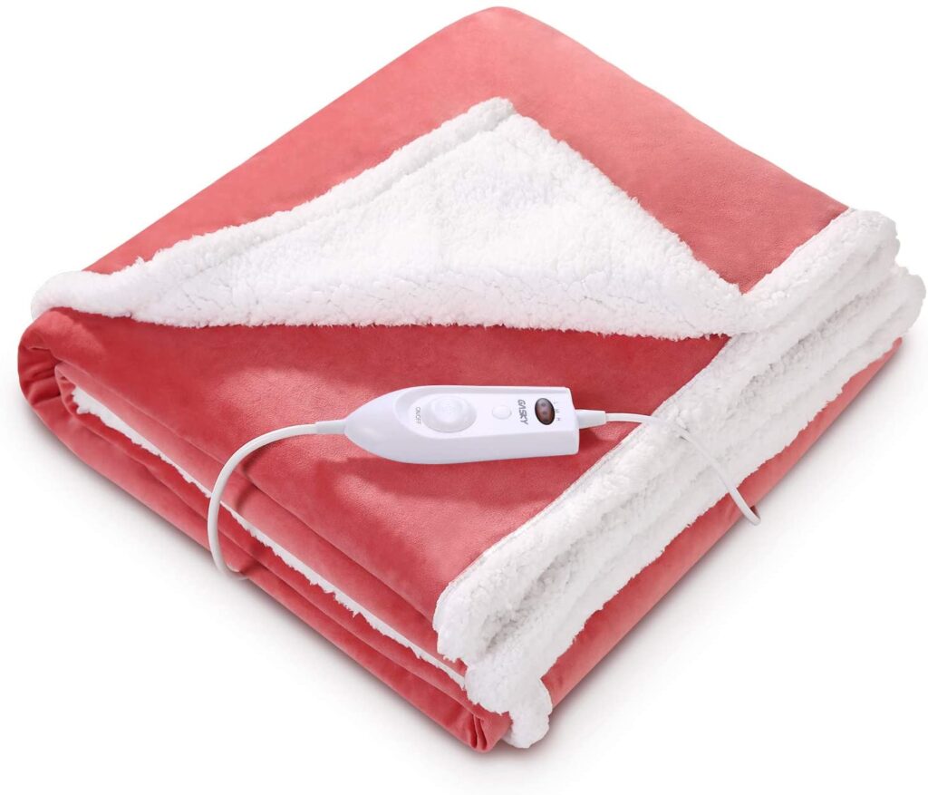 Gasky Lightweight and Soft Electric Blanket