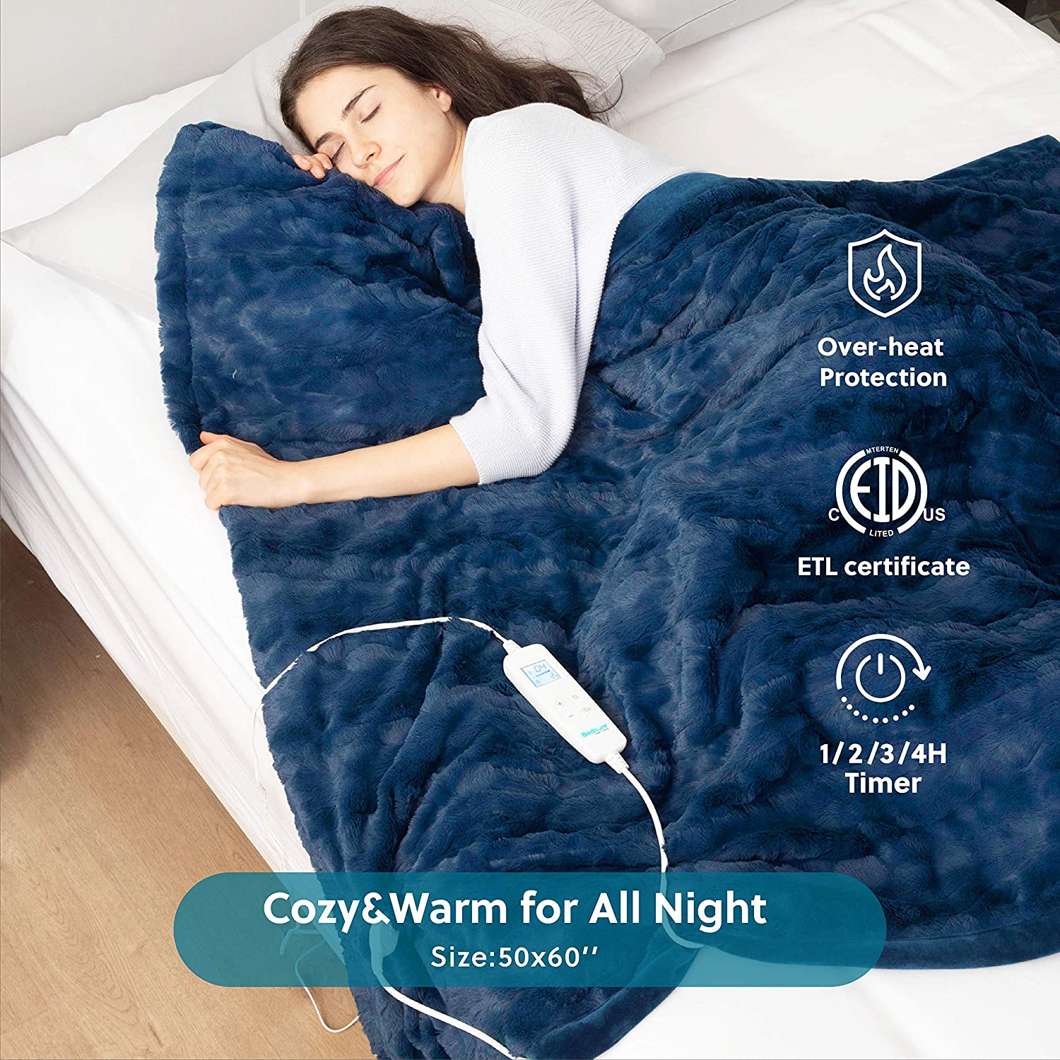 Top 10 Best Twin XL Electric Blankets Review & Buying Guide