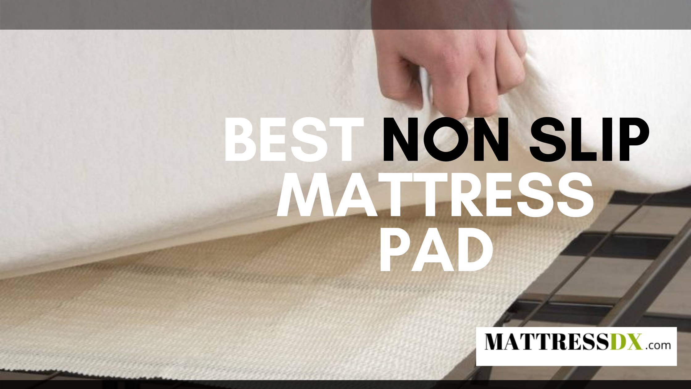non slip mattress pad for adjustable bed