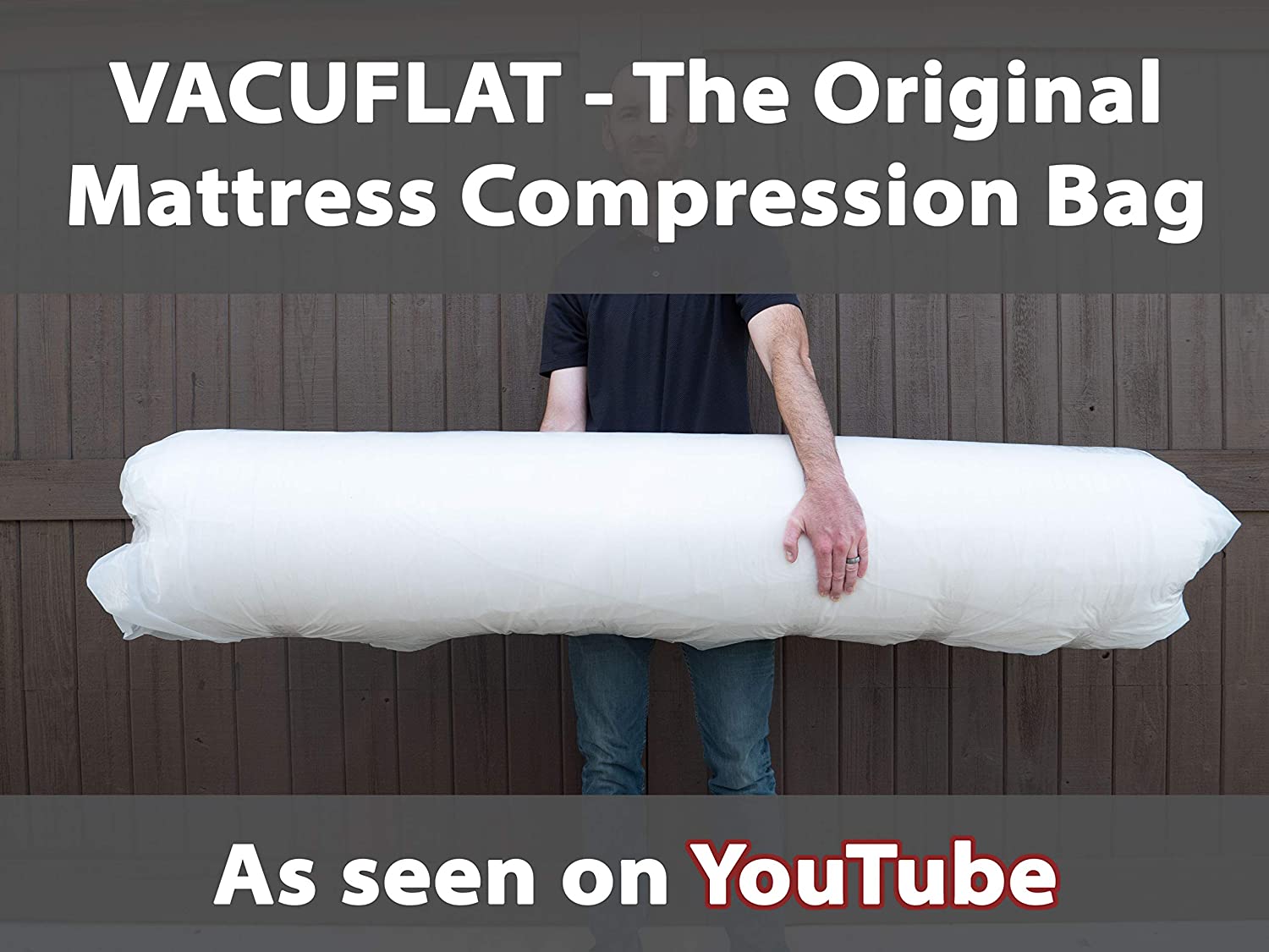 vacuflat foam mattress vacuum storage bag